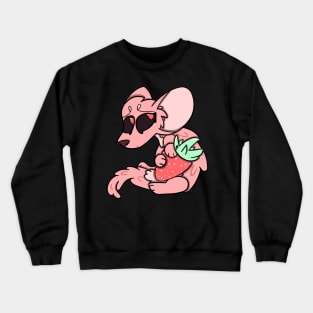 Sable Hugging Strawberry Crewneck Sweatshirt